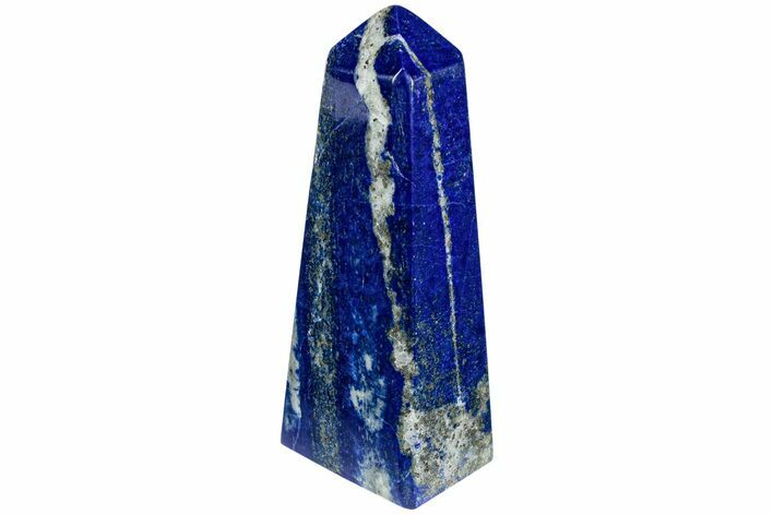 Polished Lapis Lazuli Obelisk - Pakistan #223778